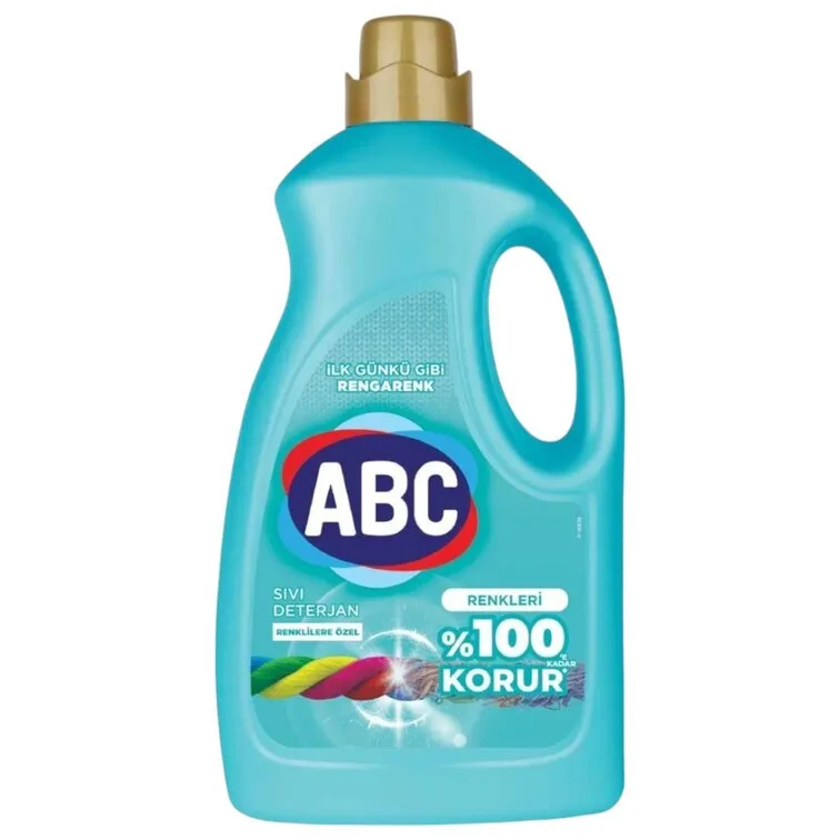 Течен гел за цветно пране ABC COLOR 3 литра