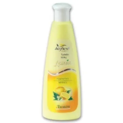 Тоалетно мляко BioFresh – за лице, с Лимон, 200 мл
