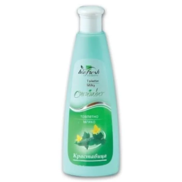 Тоалетно мляко BioFresh – за лице, с Краставица, 200 мл