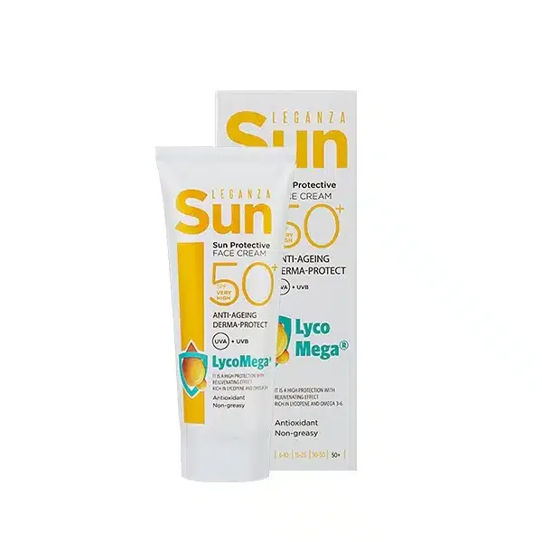 Leganza Sun Face Sun Cream, SPF50, 75 ml