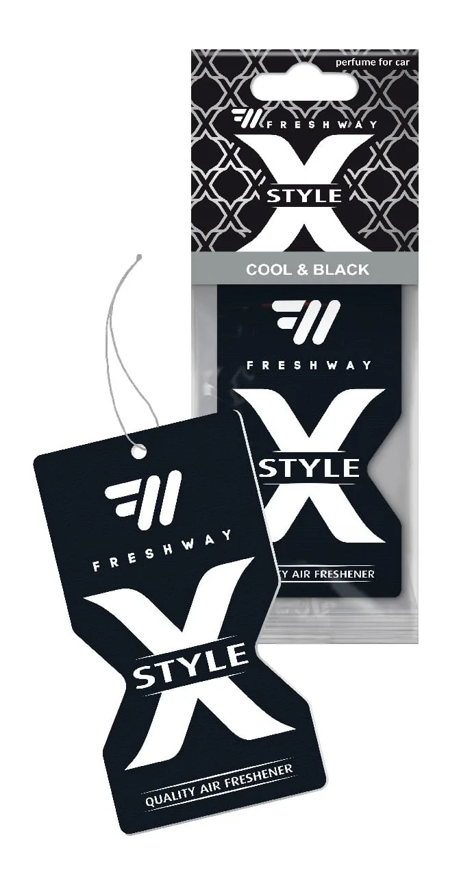 Ароматизатор-елха Fresh Way ,  Cool&Black