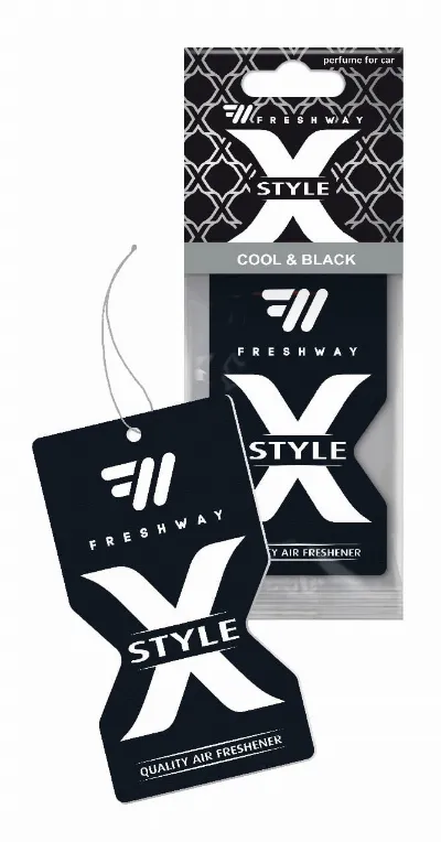 Ароматизатор-елха Fresh Way ,  Cool&Black