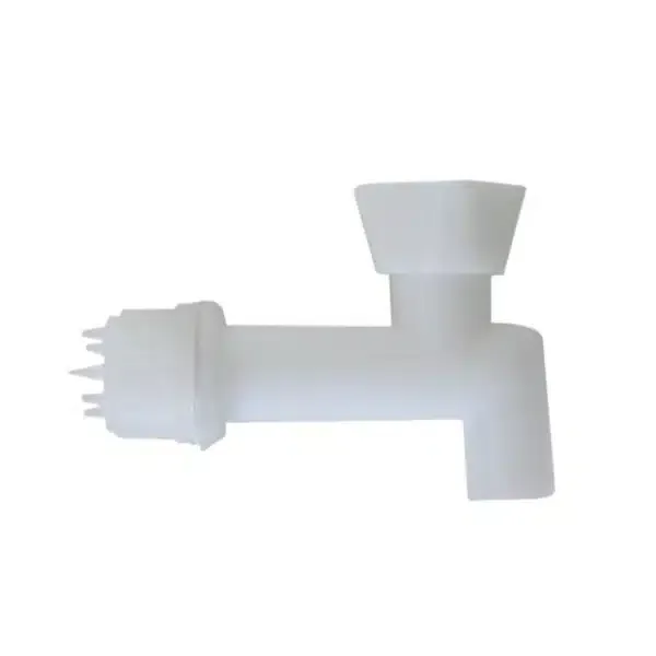 White Plastic Tap, for Barrels and Drums