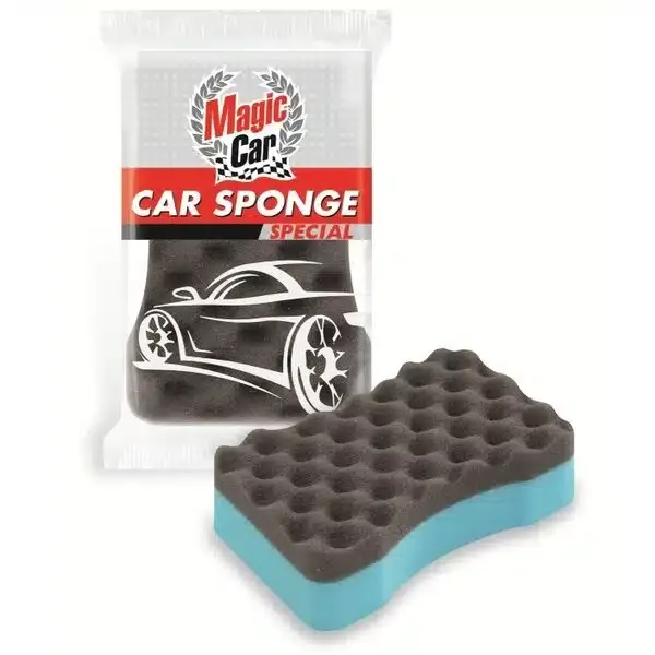 Magic Car Cleaning Sponge with Polishing Effect, 17.5 × 11.5 × 5.5 cm