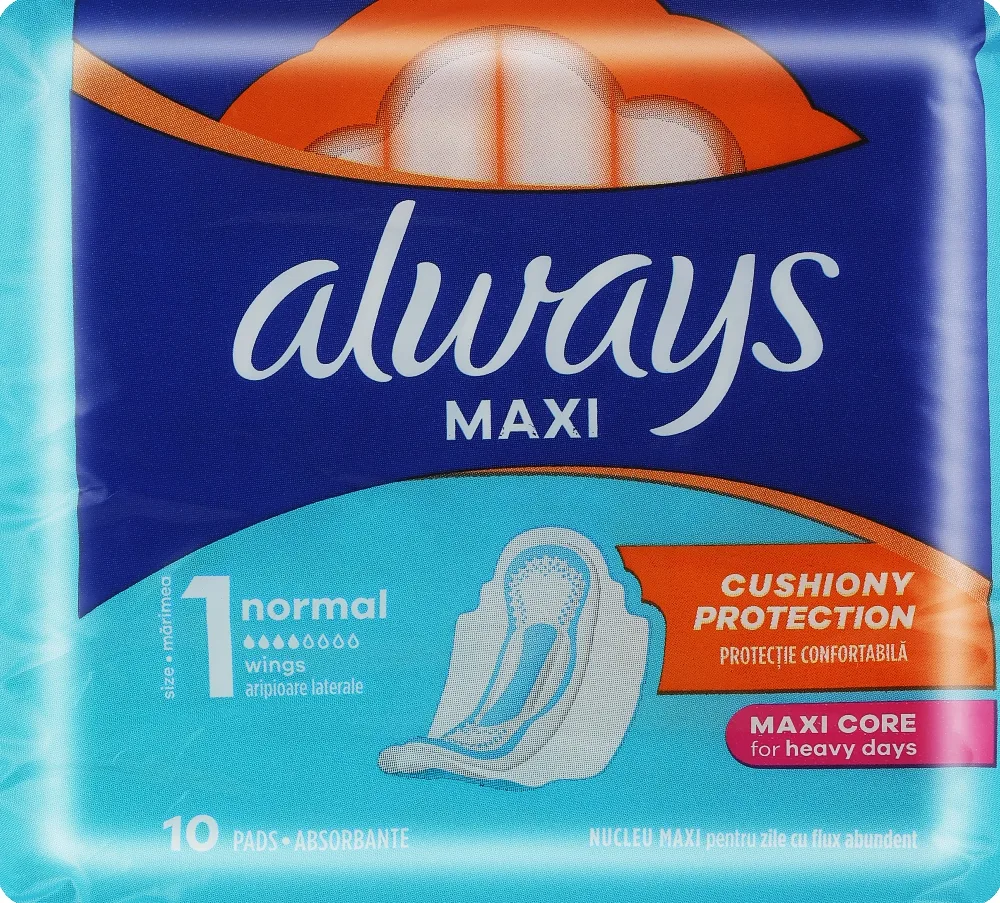 Дамски превръзки Always Clasic Super, 3D protection zone , 10 броя