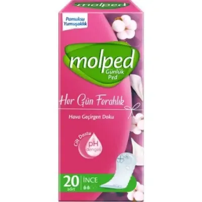 Ежедневни дамски превръзки Molped, 20 бр