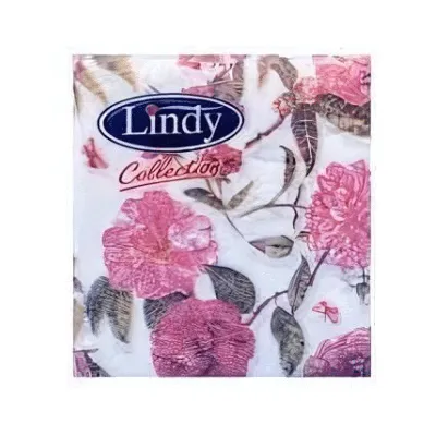 Салфетки Lindy – 28х28 см, 55 бр, с декорация