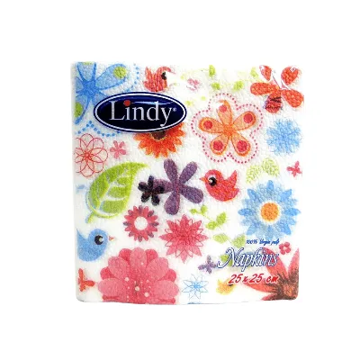 Салфетки Lindy – 25х25 см, 40 бр, с декорация