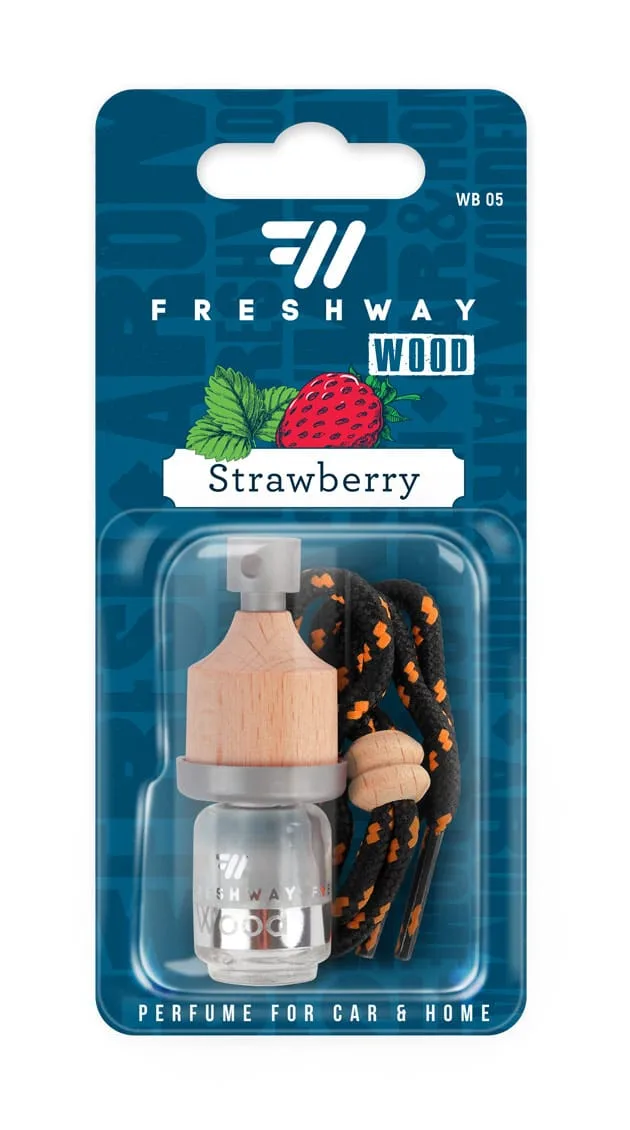 Ароматизатор Fresh Way , Strawberry , стъклен без резерва