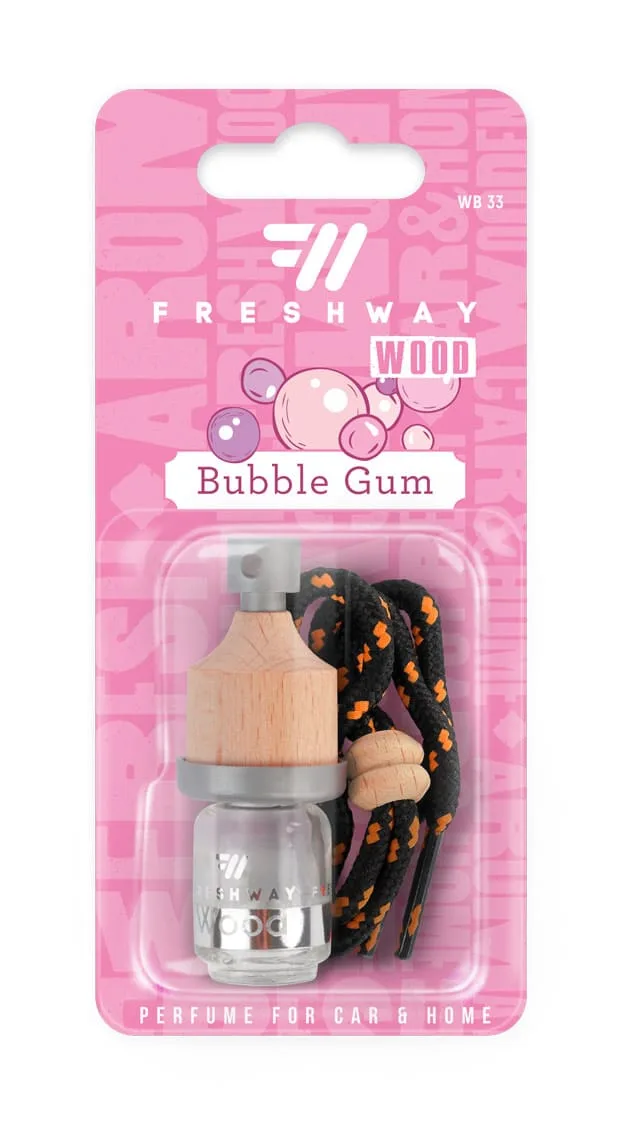Ароматизатор Fresh Way , Bubble Gum , стъклен без резерва