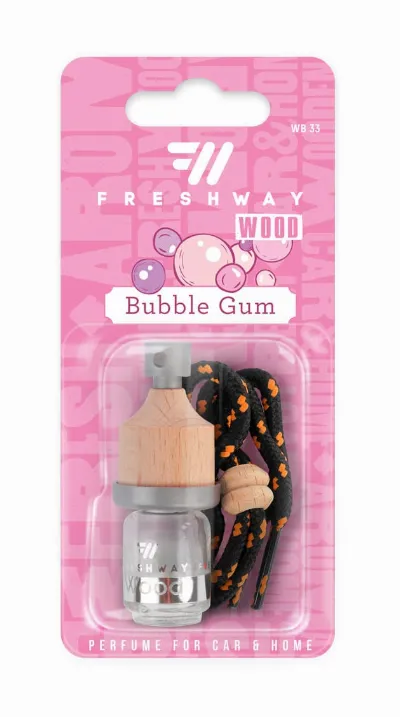 Ароматизатор Fresh Way , Bubble Gum , стъклен без резерва