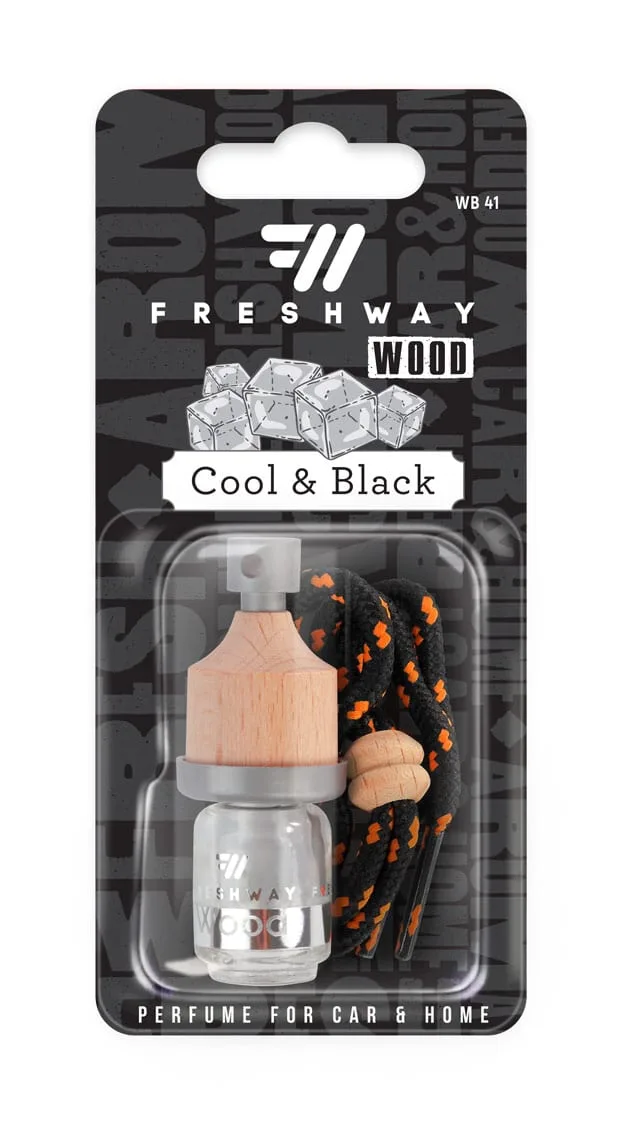 Ароматизатор Fresh Way , Cool&Black , стъклен без резерва