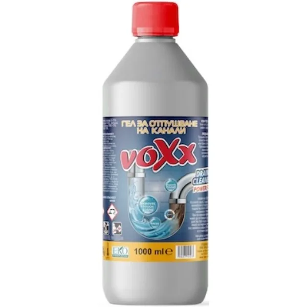 Гел за отпушване на канали Voxx, 1 литър