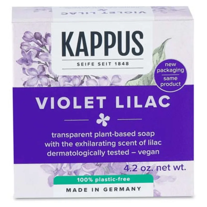 Тоалетен сапун Kappus – Violet Lilac, 125 гр