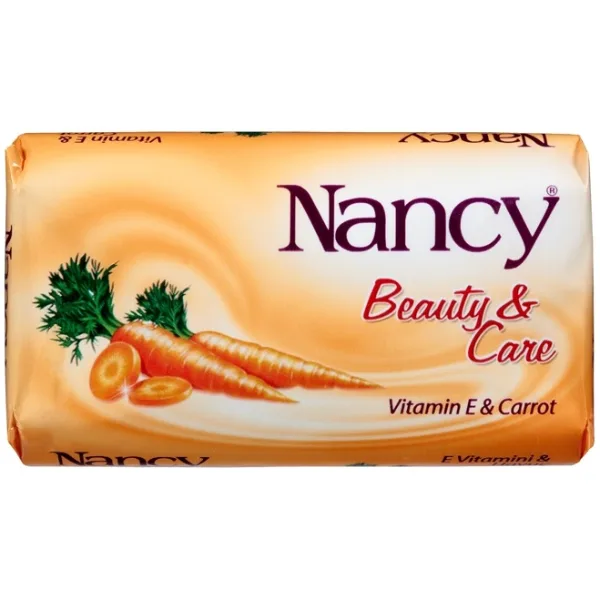 Nancy Toilet Soap – with Vitamin E and Carrot, 140 g