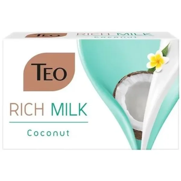 Тоалетен сапун Тео – Rich Milk Coconut, 90 гр