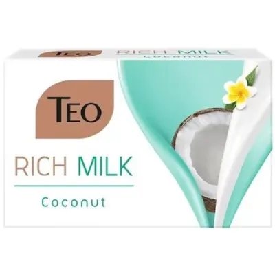 Тоалетен сапун Тео – Rich Milk Coconut, 90 гр