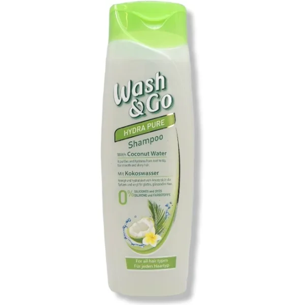 Wash and Go Hydra Pure Shampoo, 200 ml
