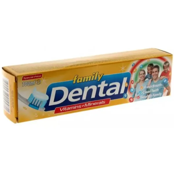 Dental Vitamins + Minerals Toothpaste, 100 ml