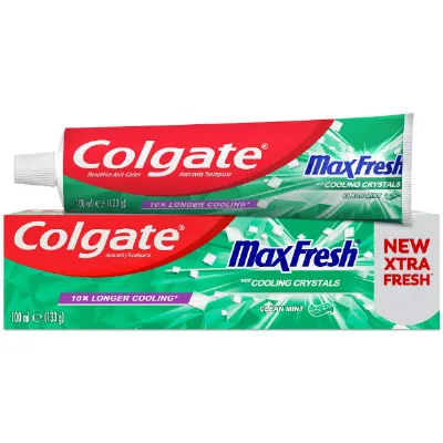 Паста за зъби Colgate Max Fresh Cooling Crystals Clean Mint, 100 мл