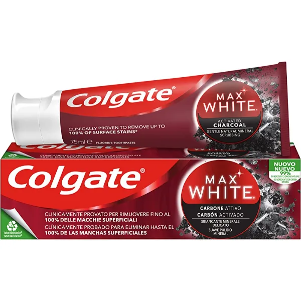 Colgate Carbon Activado Toothpaste, 75 ml