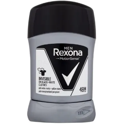 Rexona део стик – Invisible Black&White, 50 мл