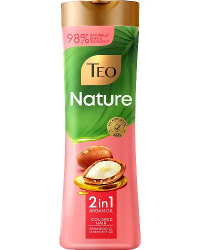 Шампоан  2в1 Арган Teo Nature 350мл