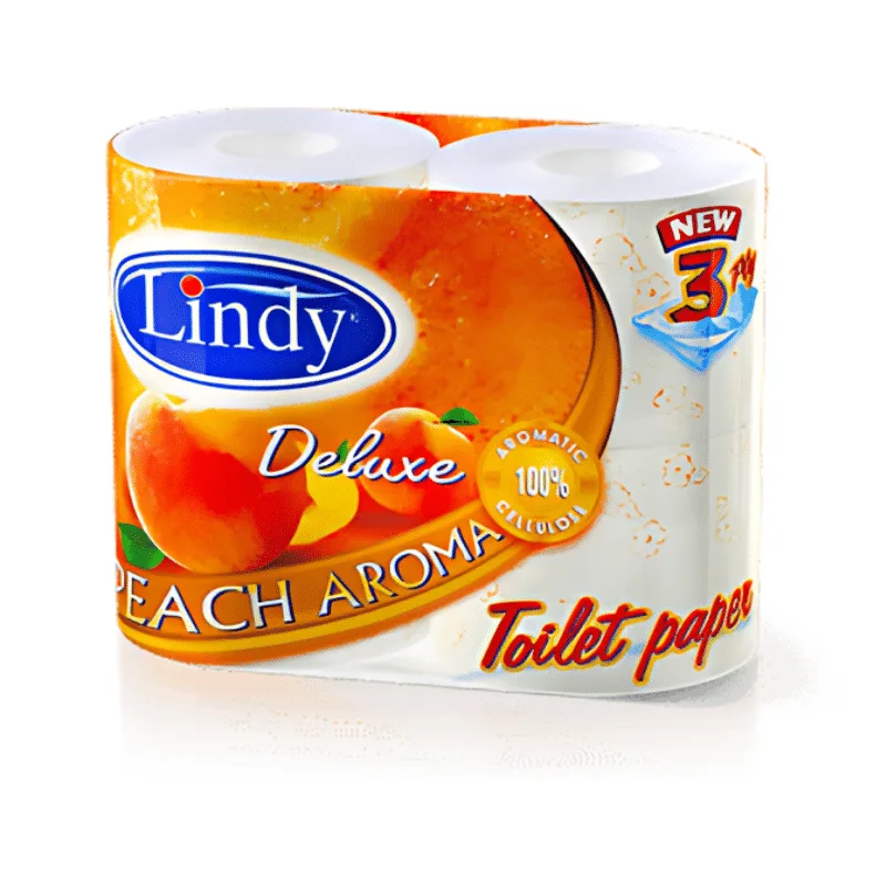 Кухненски ролки Lindy – 2 броя, двупластови ,праскови