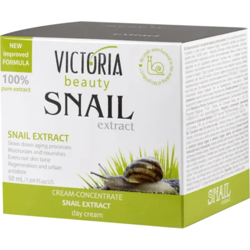 Cremă de față cu extract de melc Victoria Beauty – 50 ml