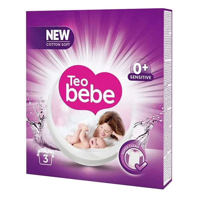 Прах за пране Тео бебе/Teo bebe -0.225гр