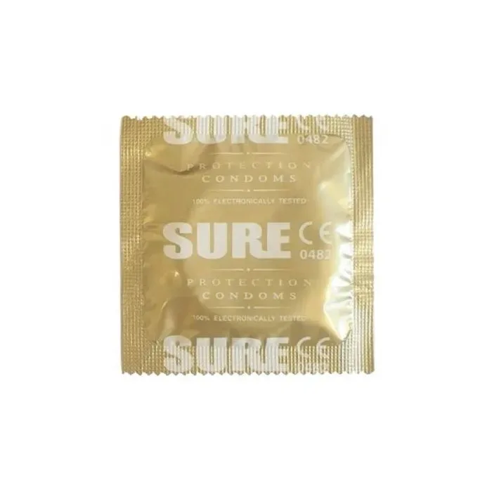 Prezervative SURE – 144 buc, aromă de banană