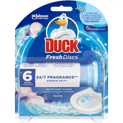 Дезодорант за тоалетна – дискове Duck
