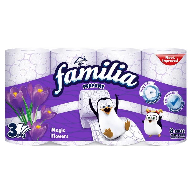 Тоалетна хартия Фамилия/Familia – 8бр.