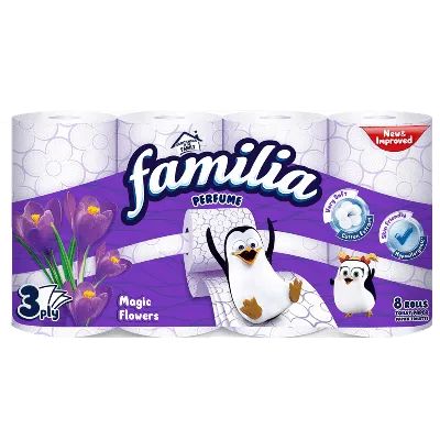 Тоалетна хартия Фамилия/Familia – 8бр.