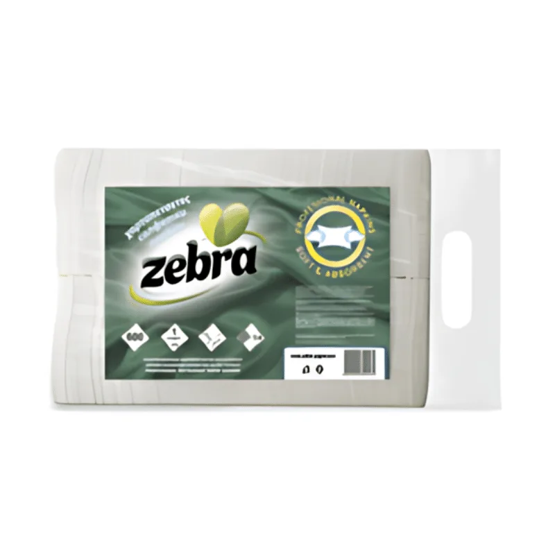 Șervețele Zebra - 600 pcs