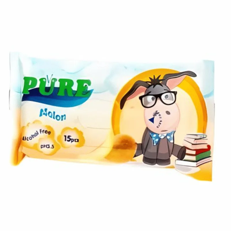 Мокри кърпи Pure Premium – 15бр.