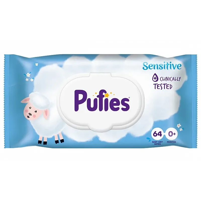 Мокри кърпи Пуфис/Pufies – 64бр.