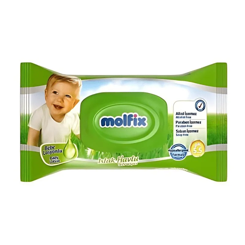 Șervețele umede Molfix - 60 pcs