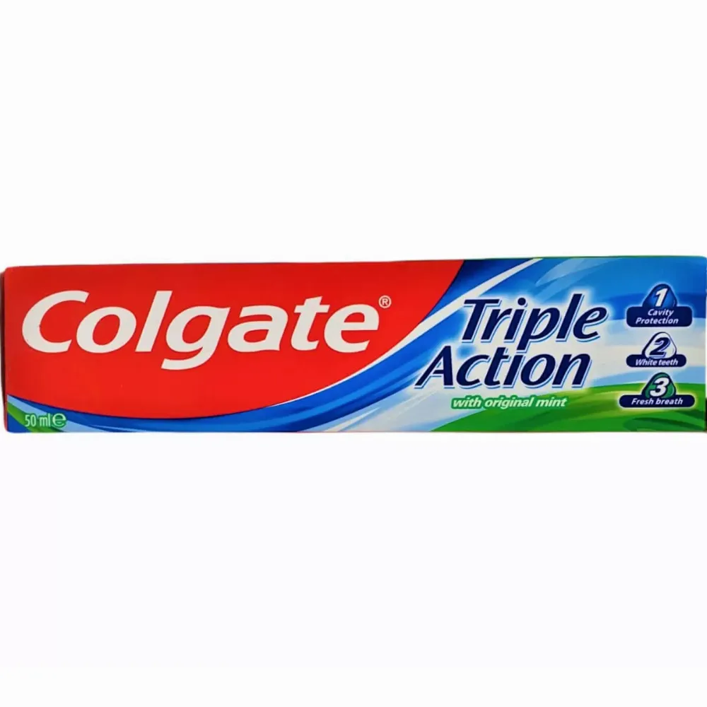 Паста за зъби Колгейт/Colgate Triple Action- 50мл