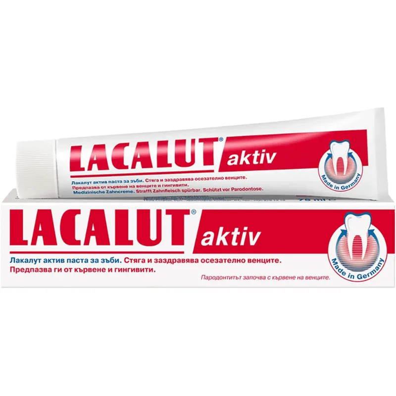 Паста за зъби Лакалут/Lacalut Activ- 75мл
