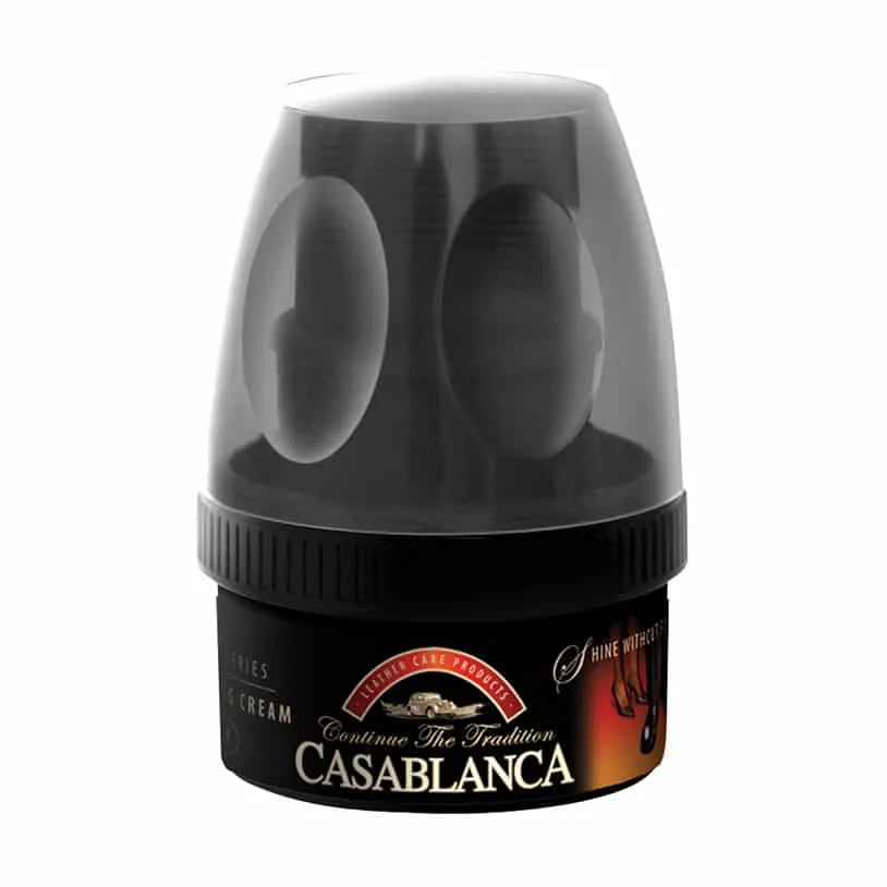 Casablanca Black Shoe Polish – 60ml