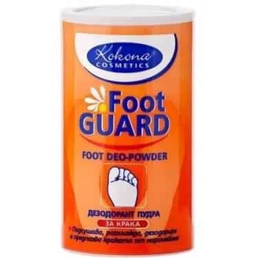 Pudră deodorantă pentru picioare Kokona cosmetics - 50 g