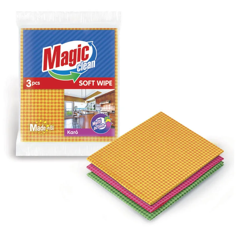 Универсална вискозна кърпа Magic clean Каре 3 броя
