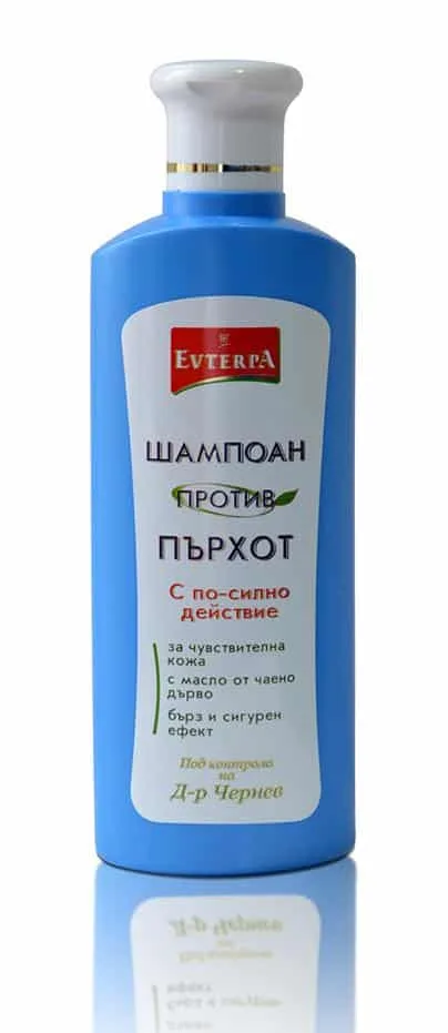 Șampon medicinal anti-mătreață pentru păr uscat Evterpa – 250ml