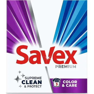 Прах за пране Савекс/Savex 3в1 -0.300гр за бяло и цветно пране
