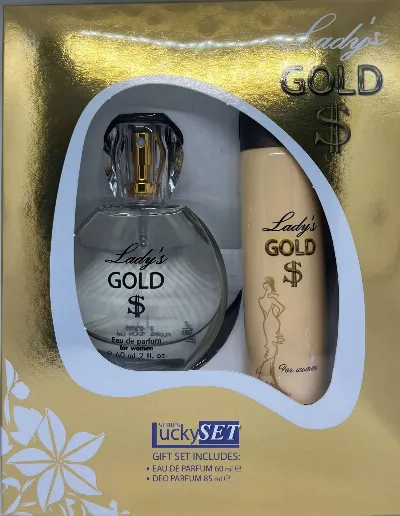 Комплект Lady`s Gold Lucky – EDP 60 мл и део спрей 8